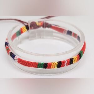 Men's bracelet striped punk new e76